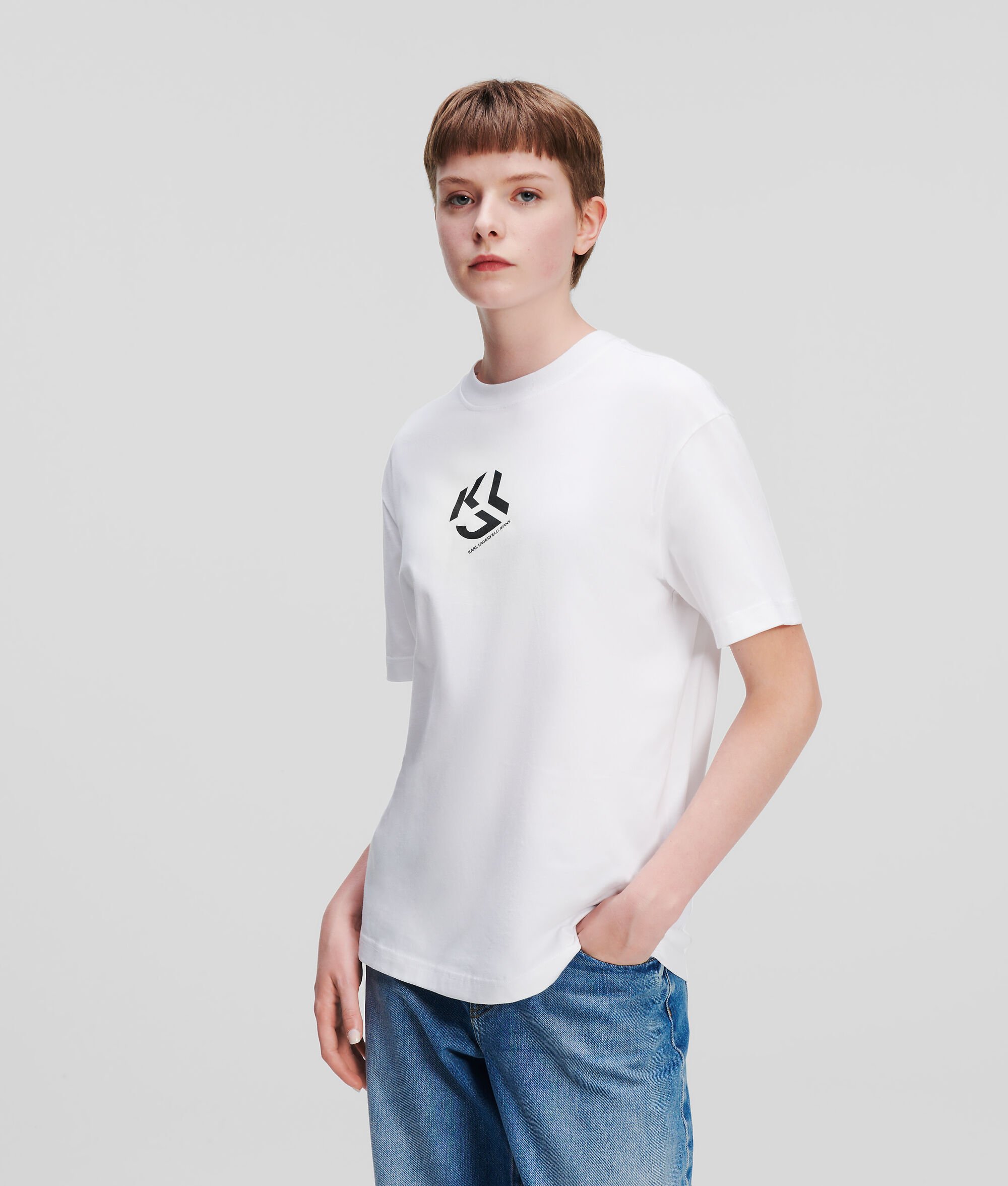 (image for) Unique Flavor KLJ MONOGRAM REGULAR T-SHIRT